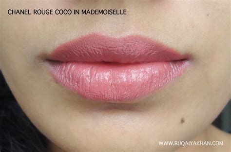 chanel rouge coco lipstick mademoiselle review|chanel rouge coco mademoiselle lipstick.